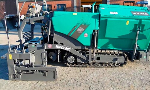 Аренда асфальтоукладчика Vogele SUPER 800