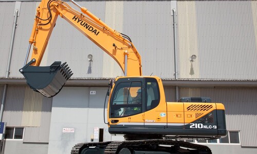 Аренда гусеничного экскаватора Hyundai r210nlc-9s