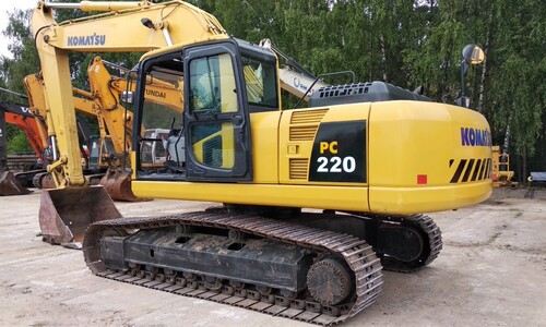 Аренда гусеничного экскаватора Komatsu PC220-7