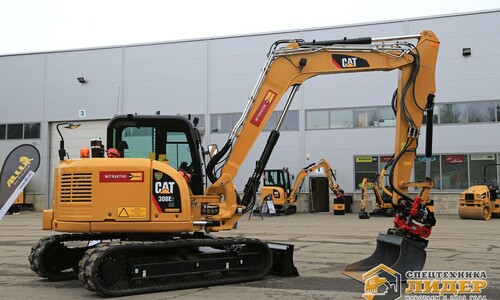Аренда мини-экскаватора Caterpillar 308E2 CR SB