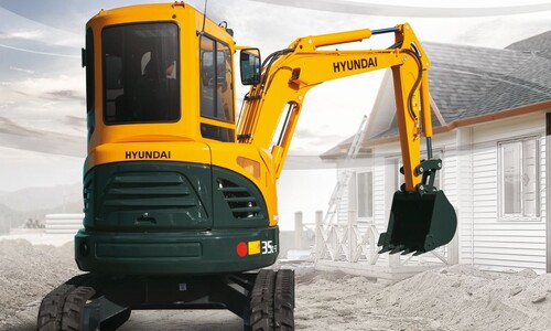 Аренда мини-экскаватора Hyundai R35Z-7